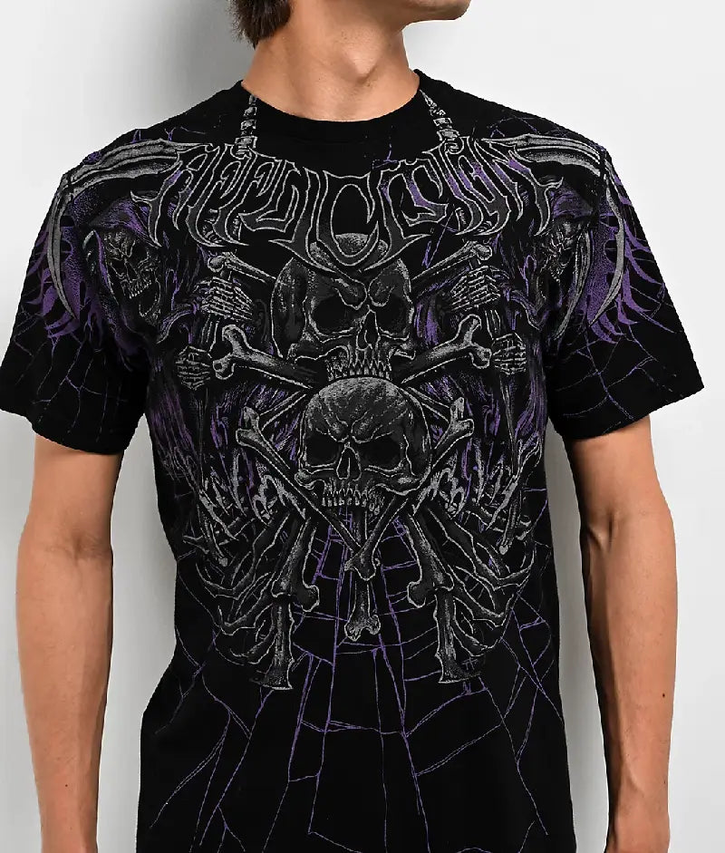 Affliction Darkness Tech Black Shirt