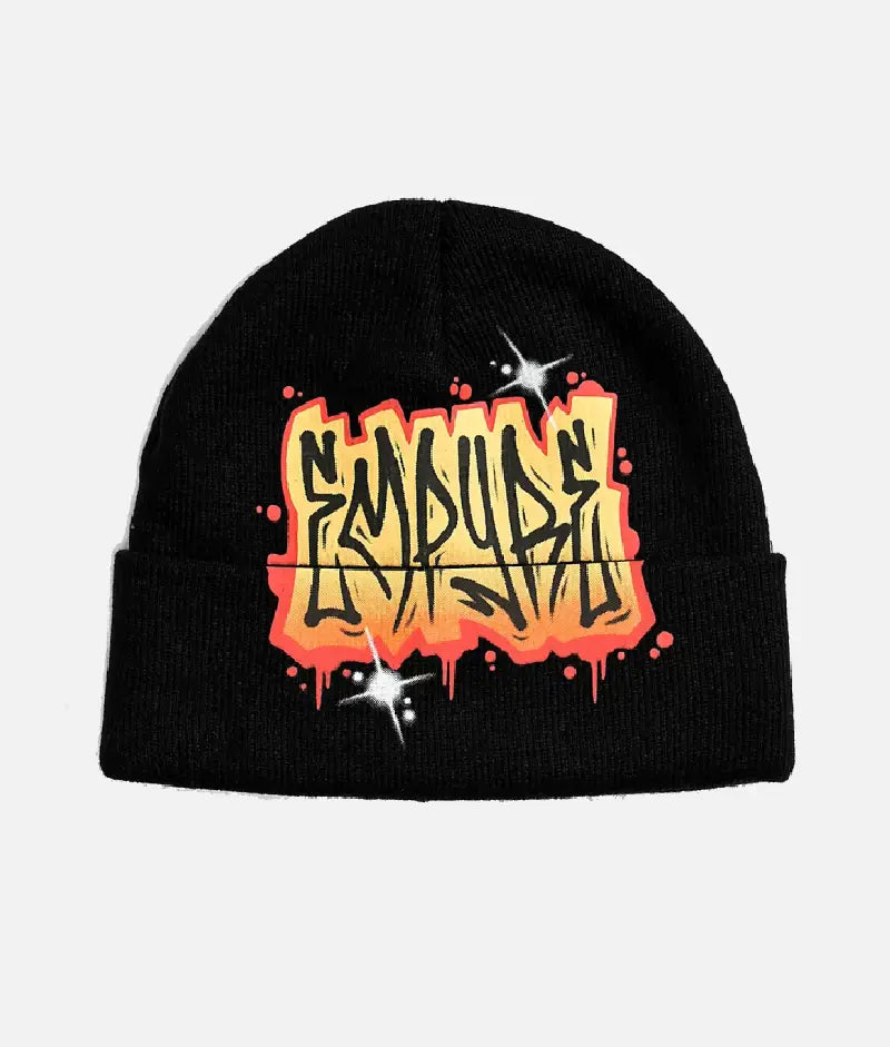 Empyre Cannon Black Beanie