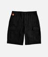 Empyre Cargo Loose Fit Black Skate Shorts (2)