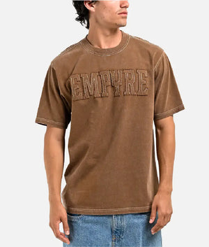 Empyre Cowboy Knit Brown Wash T Shirt (2)