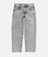 Empyre Embroidered Logo Grey Denim Jeans (2)