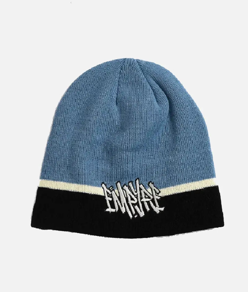 Empyre Fader Skully Blue & Black Beanie