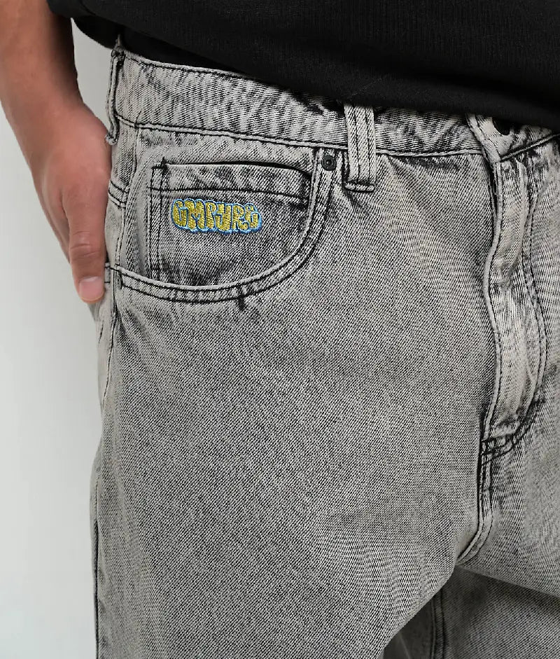 Empyre Grey Wash Ultra Loose Skate Jeans