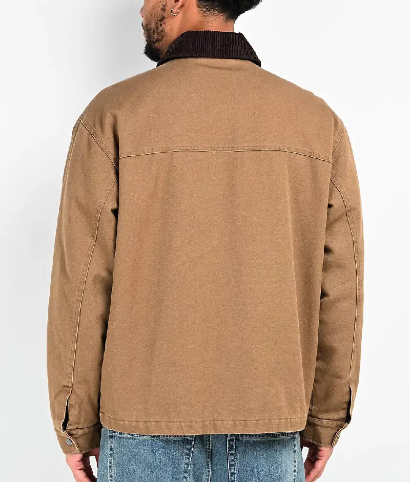 Empyre Grind Chore Tan Canvas Jacket