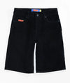 Empyre Kids Loose Fit Black Corduroy Skate Shorts (1)