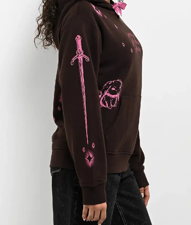 Empyre Laroso Ribbon Brown Hoodie