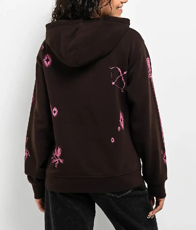 Empyre Laroso Ribbon Brown Hoodie