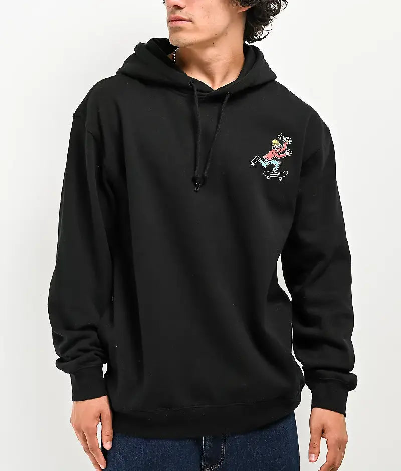 Empyre Push Skate Black Hoodie (3)