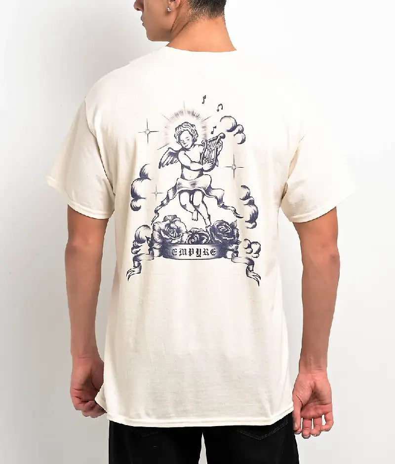 Empyre Rose Cherub Natural Shirts