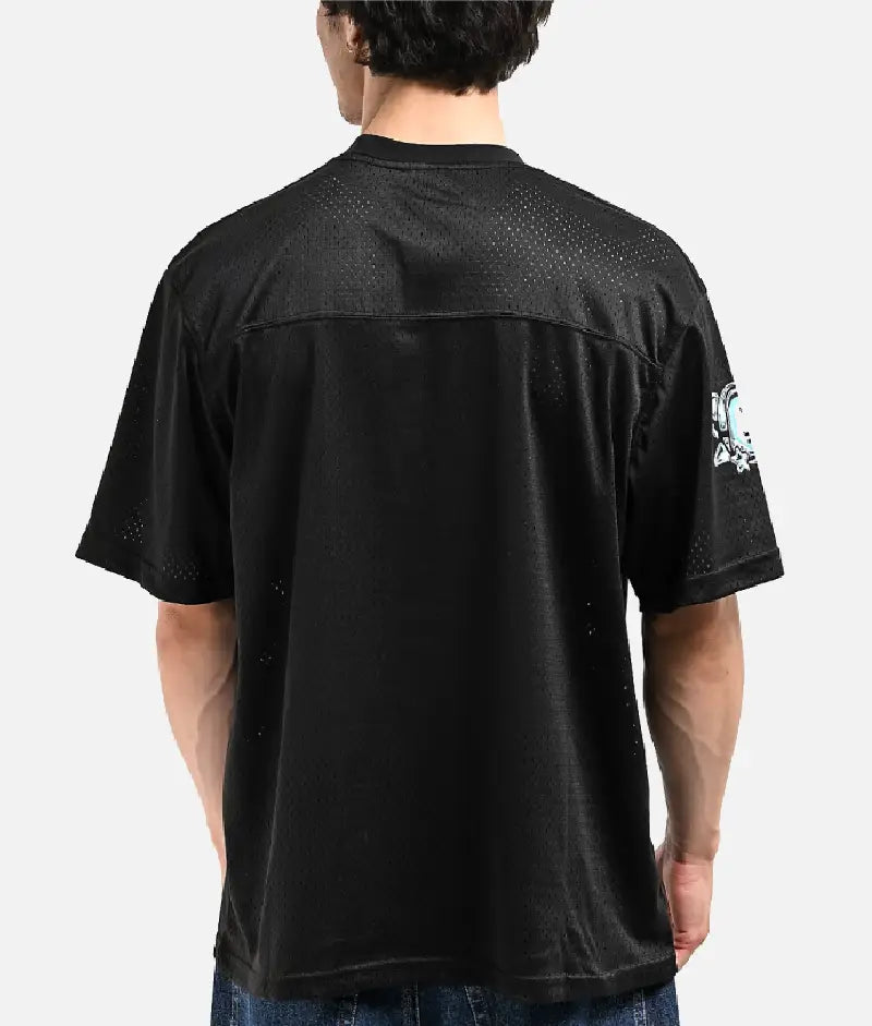 Empyre Shatter Black Mesh Football Jersey