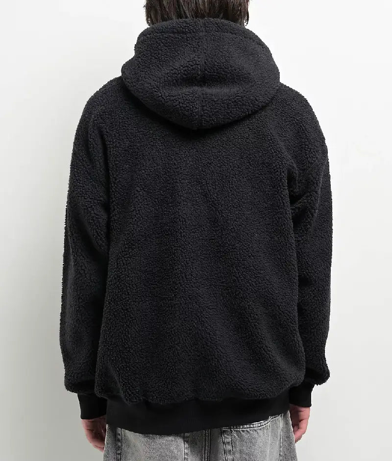 Empyre Sherpa Black Hoodie