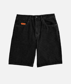 Empyre Shmutz Black Denim Skate Shorts (2)