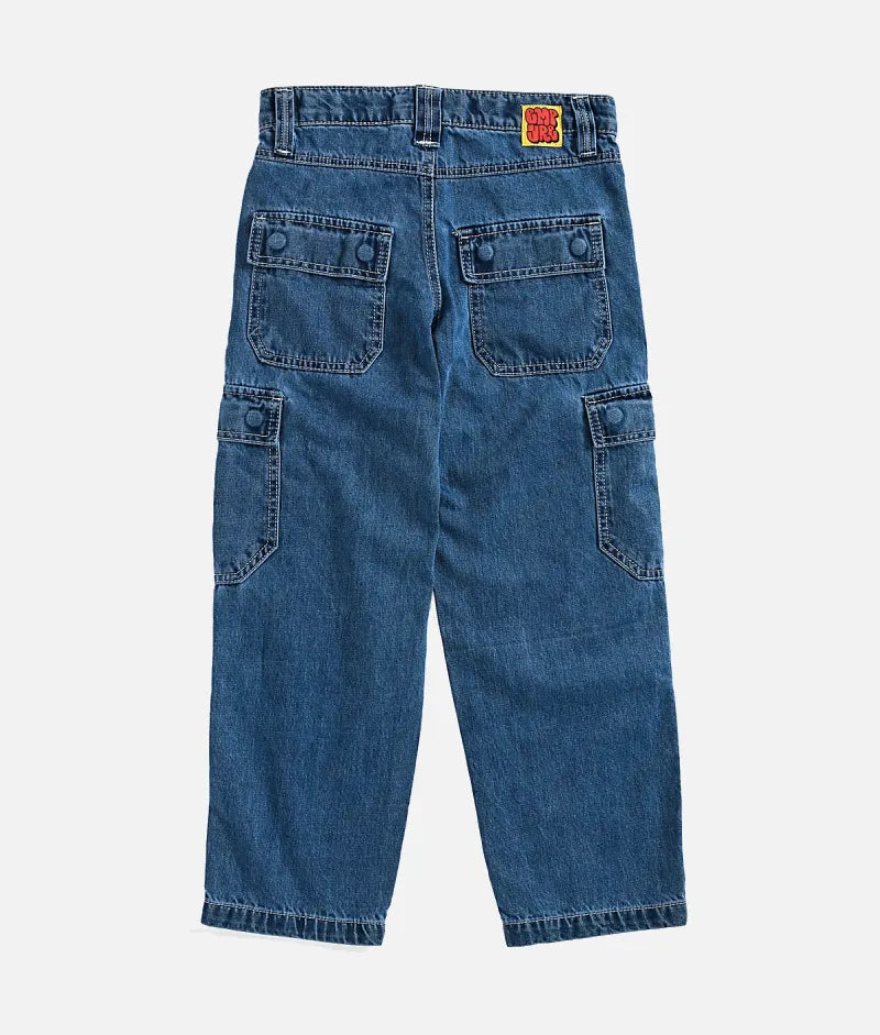 Empyre Skate Blue Cargo Denim Jeans