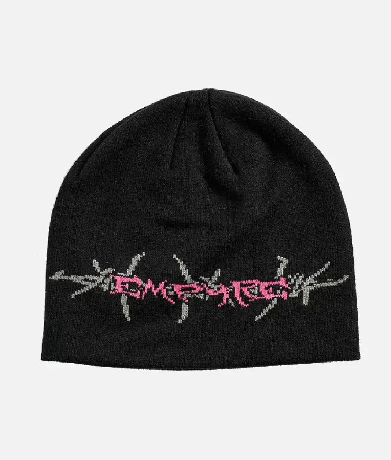 Empyre Skully Barbed Black Beanie