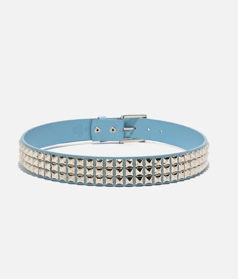 Empyre Studded Light Blue Belt