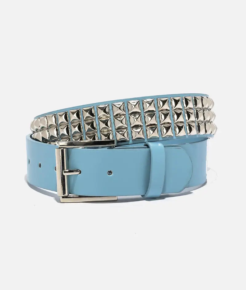 Empyre Studded Light Blue Belt (2)