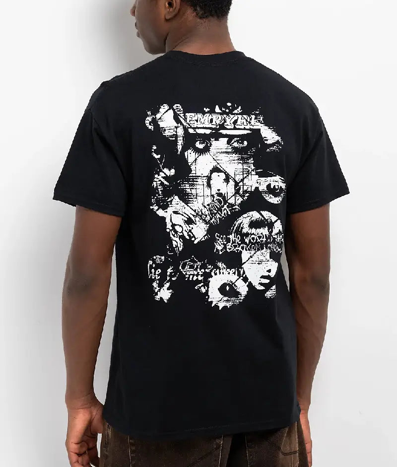 Empyre Sweet Grunge Black Shirts