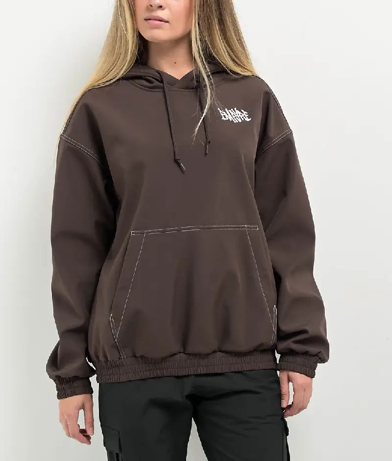 Empyre Topanga Brown Tech Hoodie (3)