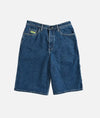 Empyre Ultra Loose Blue Denim Skate Shorts (2)