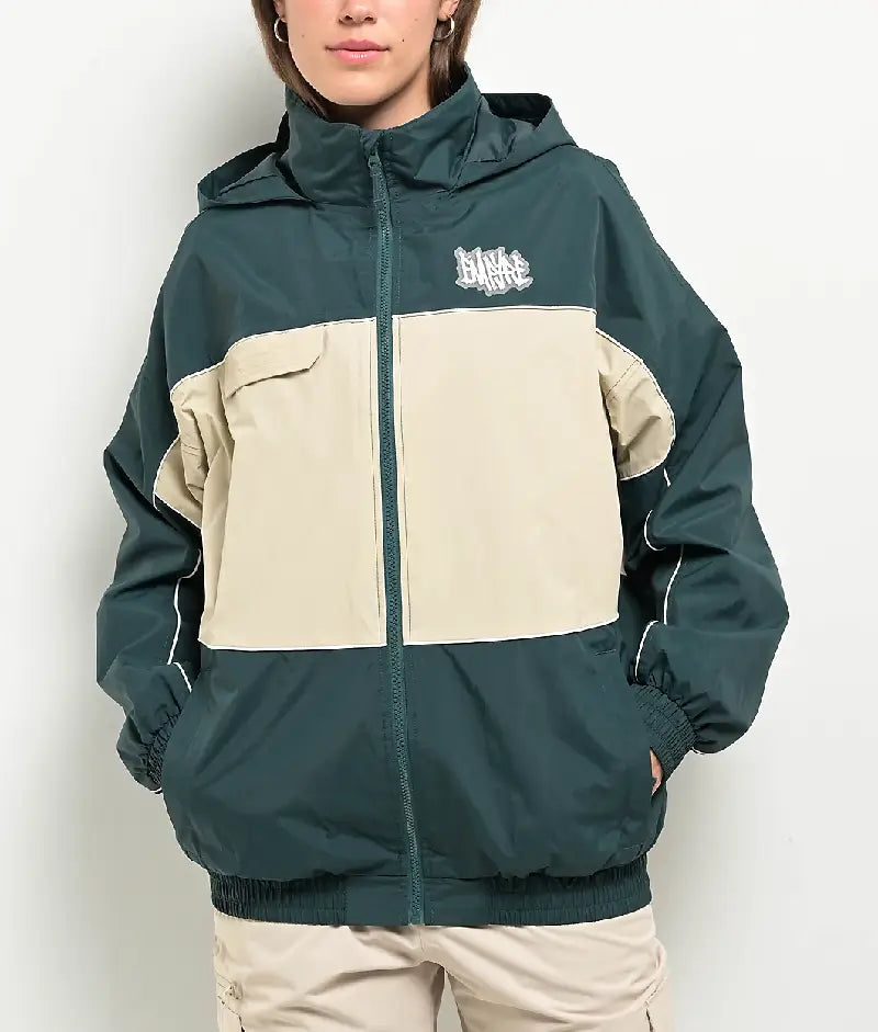 Empyre Vermont Green & Tan 10K Snowboard Jacket (1)