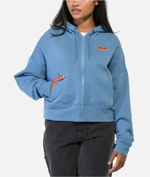 Empyre Zuri Skate Blue Crop Zip Hoodie (2)